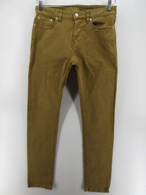 Buck Mason Pants 31X34 Maverick Slim Harbor Twill Button Fly Trousers*